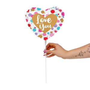 I Love You Splash Balloon Pick - Standard