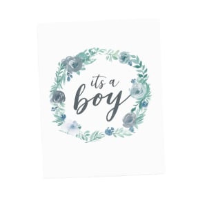 Its A Boy Card - Standard