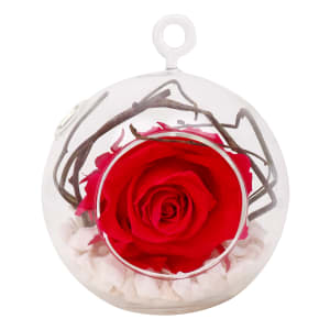 Hot Pink Rose Orb 