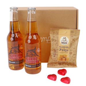 Crisp Sips And Fudge Gift Hamper - Standard