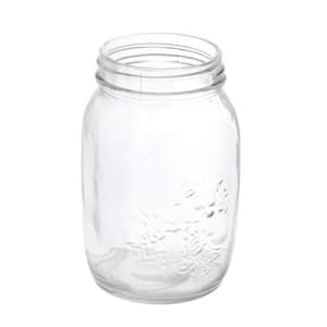 Large Glass Mason Jar - Standard