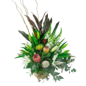 Wild Nature Hat Box Arrangement