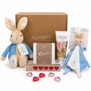 🥈 💙🐰 Peter Rabbit Baby Boy Keepsake Hamper 🐰💙 - Standard