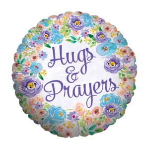 Hugs & Prayers Balloon - Standard