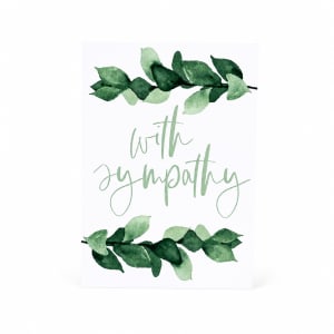 With Sympathy Gift Card - Standard