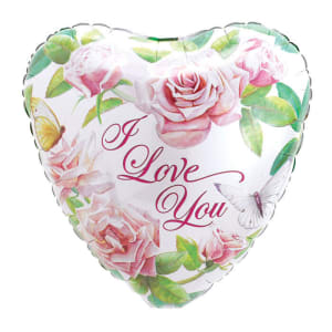 I Love You Roses Balloon - Standard