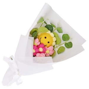 Sunflower Crochet Bouquet