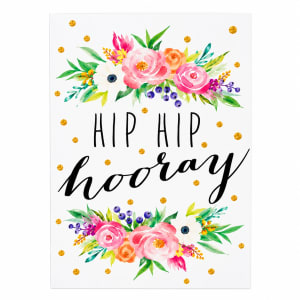 Hip Hip Hooray Gift Card - Standard