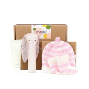 Precious Pink Treasures Baby Hamper