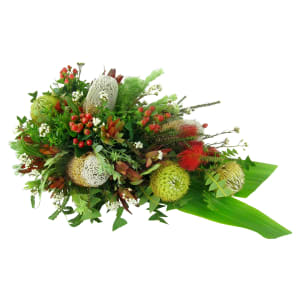 Beauty Lives On Native Casket Cover