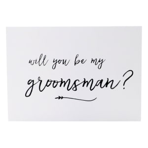Will You Be My Groomsman? Gift Card - Standard