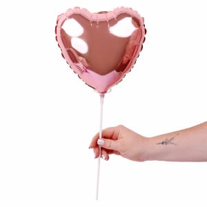 Rose Gold Heart Pick - Standard