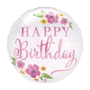 Hbd Blooms Balloon - Standard