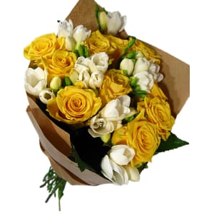 Roses and Freesias