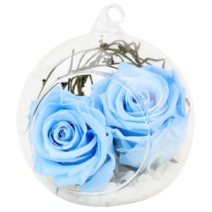 Preserved Blue Rose Orb