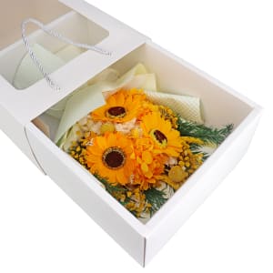 Preserved Yellow Posy