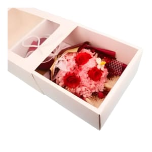 Preserved Pink & Red Posy