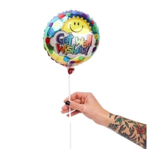 Get Well Wishes Balloon Pick 