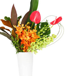 Corporate Tropical Vase 