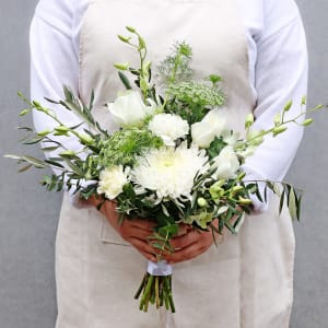 Eternal Whites Bridal Bouquet 