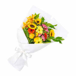 Vivid Petal Radiance Flower Bouquet
