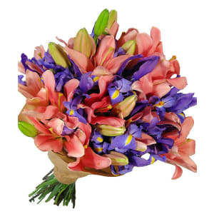 Lilies and Iris