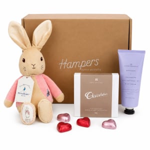 🩷🐰 Baby Girl Bunny Hugs Hamper 🐰🩷 - Standard
