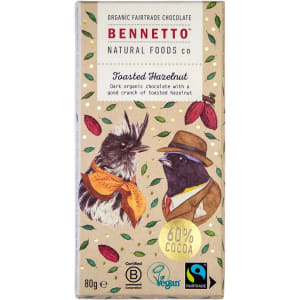Bennetto Toasted Hazelnut 100g - Standard