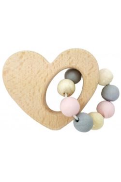 Hess-Spielzeug Heart Rattle - Standard