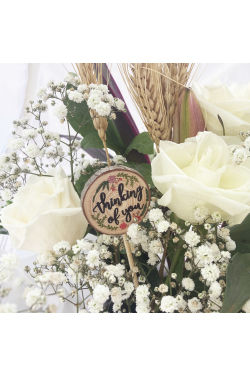 Bouquet Topper - Get Well  - Standard