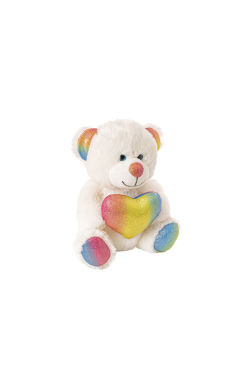 Rainbow Heart Bear  - Standard