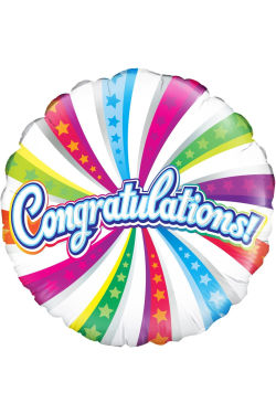 Congratulations Swirl - Standard