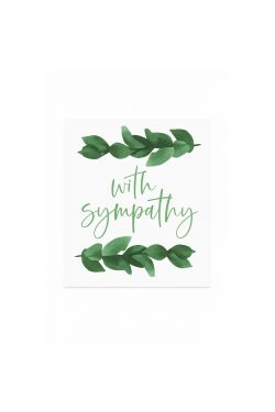 With Sympathy Card - Standard