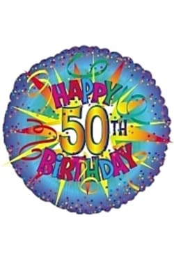 50th Birthday - Standard