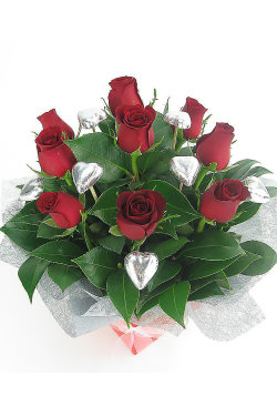 Rose and Chocolate Box - Standard