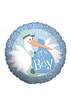 Baby Boy - Stork  - Standard