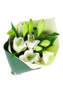 White Lily Bunch