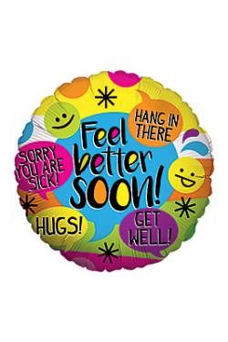 Feel Better Soon Balloon - Standard