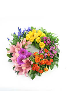 Vibrance Wreath - Standard