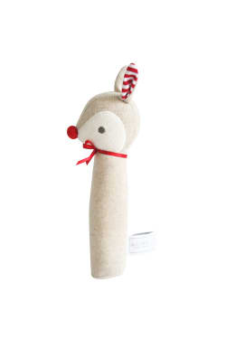 Rudolph Squeaker Rattle - Standard