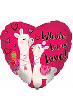 Llama Fun Valentine - Standard