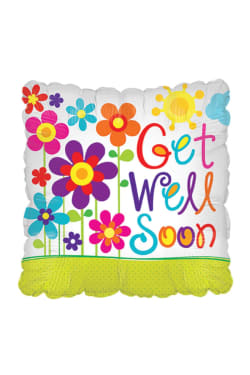 Square Get Well Soon - Standard