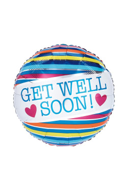 Get Well Soon With Hearts - Standard