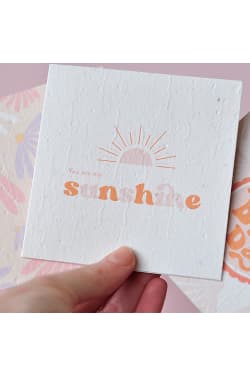 You Are My Sunshine Card - Standard