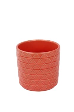 Geometric Coral Pot - Medium - Standard