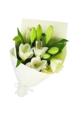 White Lily Bunch