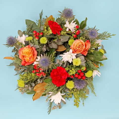 Christmas Cheer Wreath - Standard 0