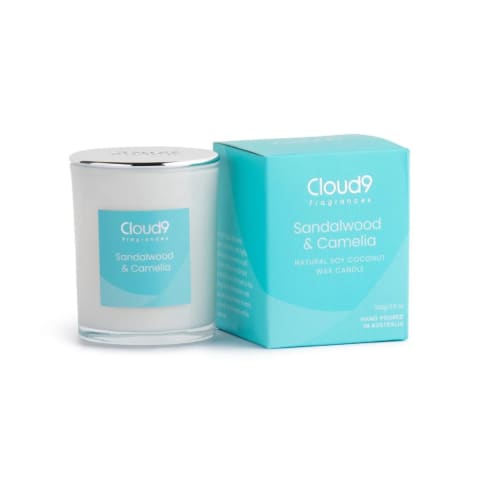 Sandalwood & Camelia Candle - Standard 0