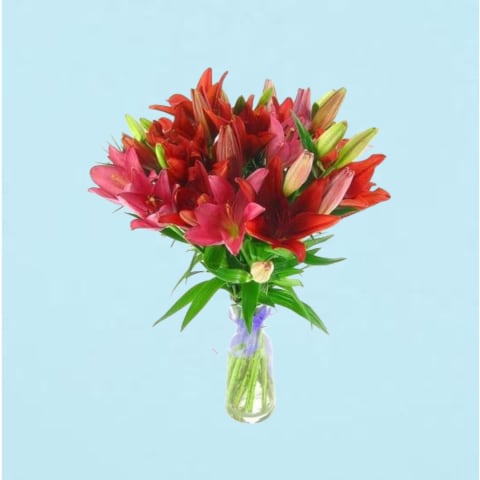 Lilies In A Vase - Premium 2