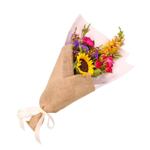 Radiant Harmony Burst Flower Bouquet - Standard 1